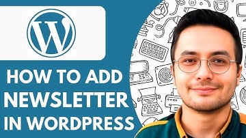 How to Add Newsletter on Wordpress Newsletter Wordpress  - 2025 (NEW METHOD)