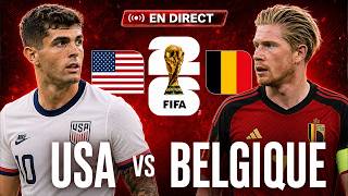 🛑Direct - USA 🇺🇸 vs Belgique 🇧🇪| 8èmes de finale Coupe du monde 2026, au stade de Seattle