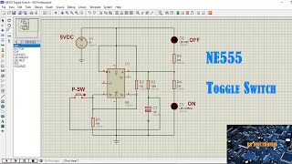 How To Make NE555 Toggle Switch screenshot 4
