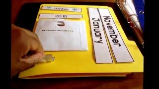 Our Morning Binder!