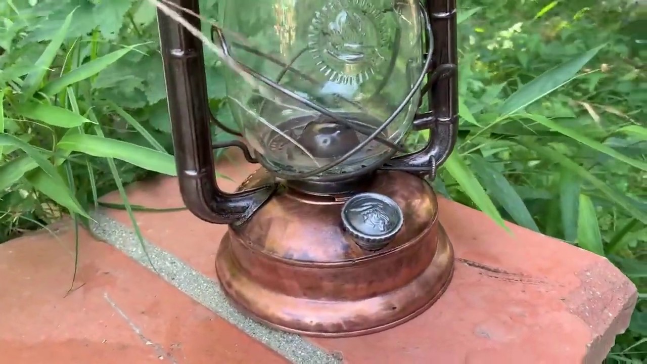 Amazing Restoration Rusty Oil Lamp YouTube