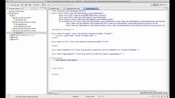 Spring Tutorial 34 - AOP XML configuration