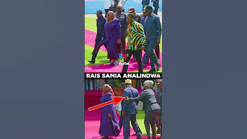 Mlinzi Wa Rais Samia Yupo Makini 
