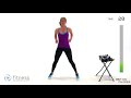 52 Minute Intense Fat Burning Cardio Intervals and Butt and Thigh Workout