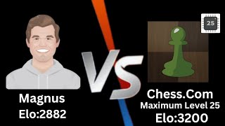 Magnus bot vs Maximum Level 25 bot!!🤯🤯