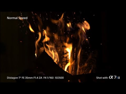 5x Slow Motion &quot;Takigi-noh&quot; in Full HD | Alpha 7S II | Sony | α