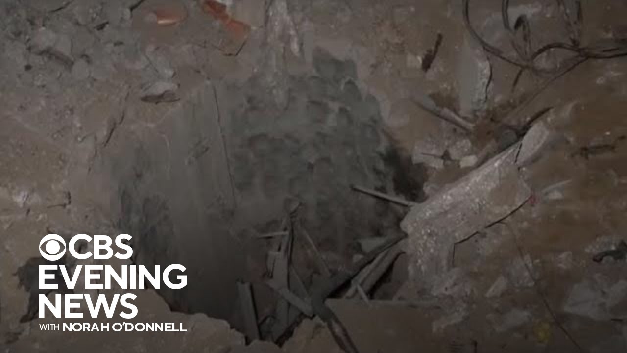 CBS News taken inside Al-Shifa hospital with Israeli military