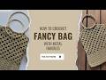 Crochet bag for beginners / How to crochet a cute bag for beginners / "Fancy bag" by MonoMey Studio