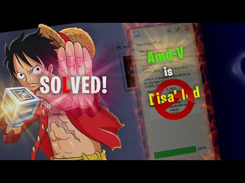 VirtualBox | How to fix AMD-V is disabled in the BIOS (or by the host OS) VERR_SVM_DISABLED