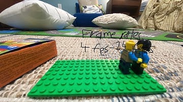 Lego Stop Motion Tutorial | 4fps vs 8fps vs 12fps vs 16fps vs 24fps