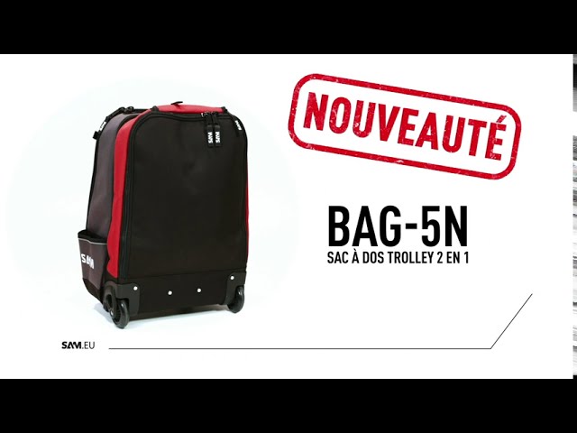 Sac à dos d'outils vide 340x440x260mm FORTIS - Outillage INDUSTRIE SAS