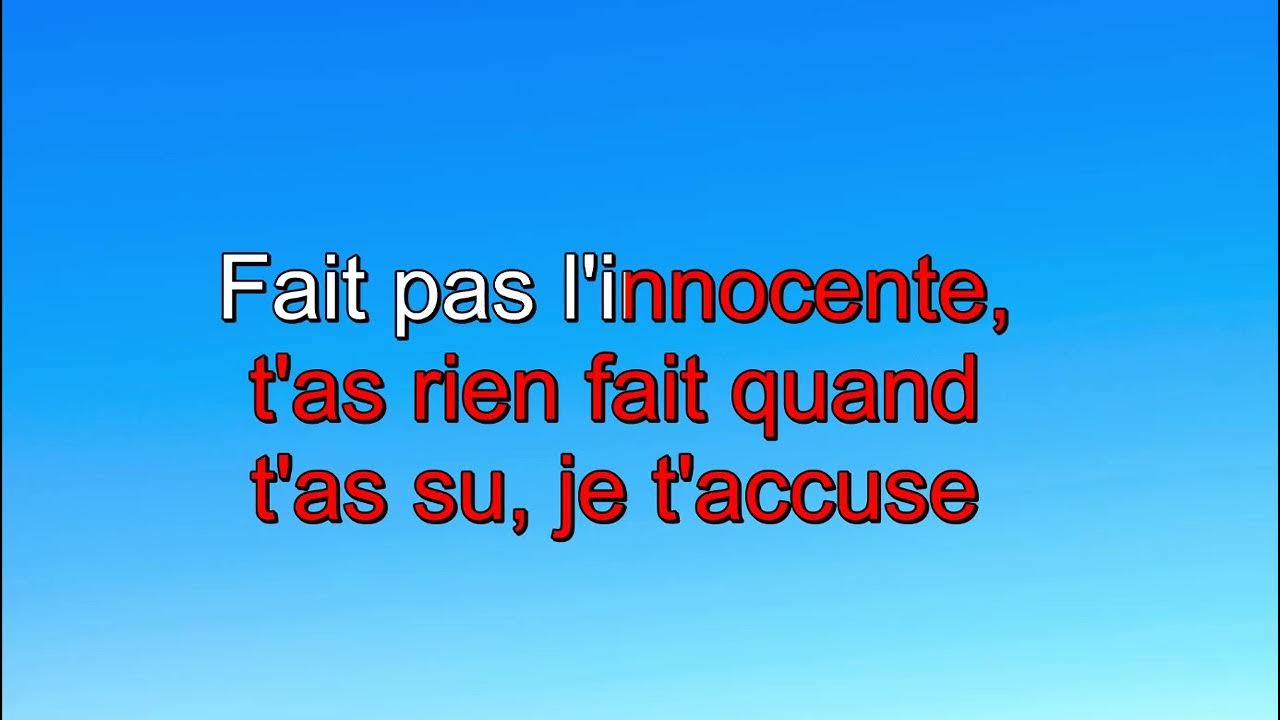 Suzane - Je t'accuse (Version Karaoké) Suzane - Je t'accuse (Version Karaoké)