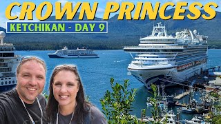 Crown Princess Alaska Cruise: Ketchikan AK  Creek Street (Day 9 VLOG)