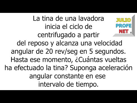 MOVIMIENTO CIRCULAR UNIFORMEMENTE ACELERADO - Problema 1