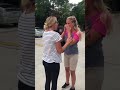 Woman Surprises Twin Sister After Work, Reaction Is Priceless