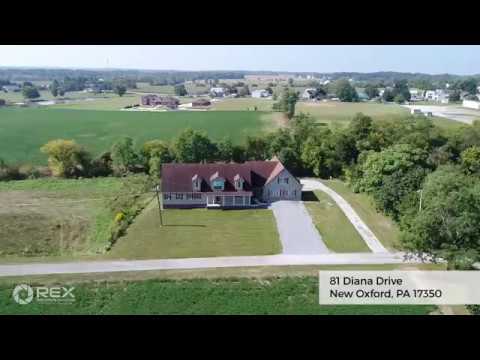 81 Diana Drive, New Oxford, PA home video tour
