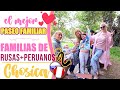 Familias de PERUANOS con sus RUSAS │NUESTRO paseo en el CLUB el bosque │CHOSICA