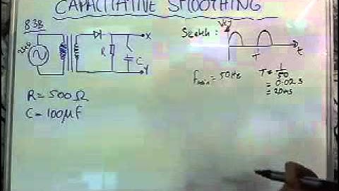 Capacitative Smoothing
