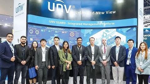 UniView at INTERSEC 2024 Dubai, UAE | ROOKIE NINJA