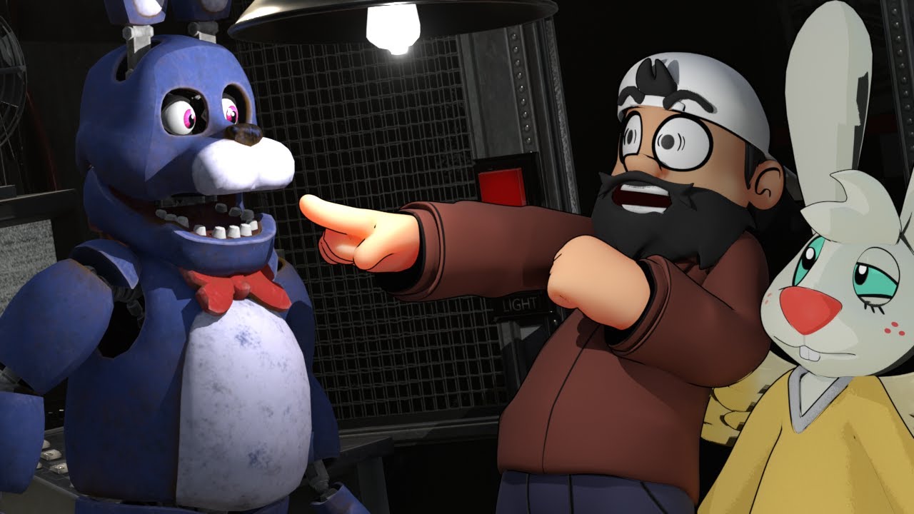 Angel Hare meets Fnaf!!!