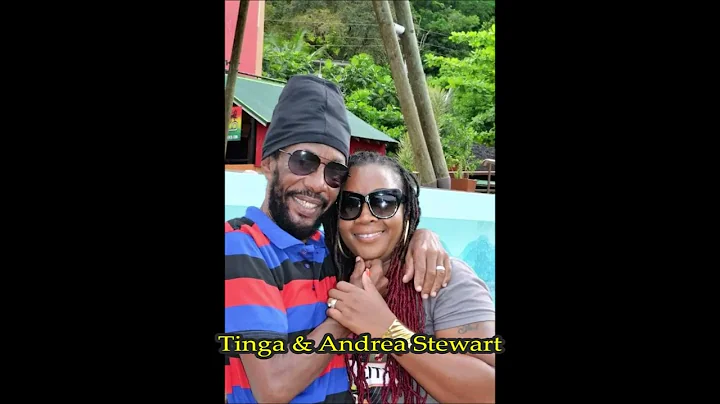 ANDREA STEWART WIFE OF REGGAE STAR TINGA STEWART I...