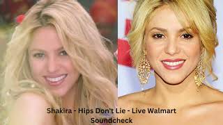 Shakira - Hips Don't Lie - Live Walmart Soundcheck | Shakira songs | top english song | new songs |