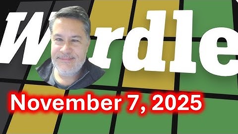 Art Plays Wordle For Friday November 7