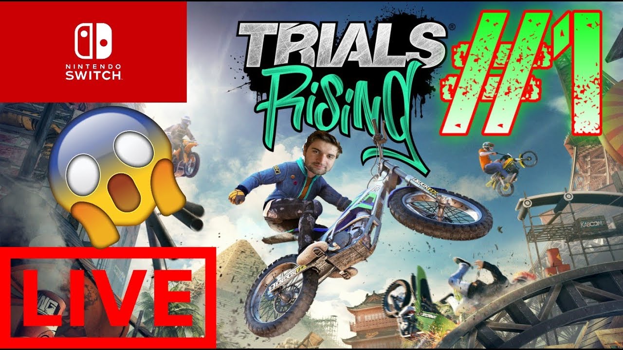 Trials Rising - NINTENDO SWITCH GAMEPLAY #1 THIS GAME IS AMAZING!