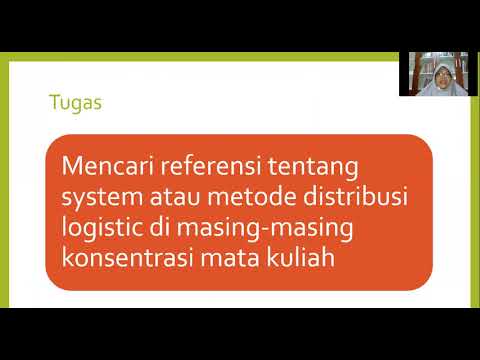 9. Fungsi distribusi dan metode distribusi logistik