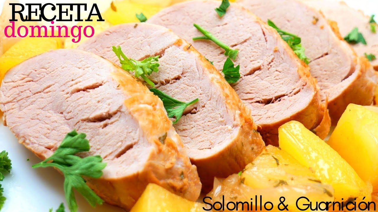 COMIDA SABROSA y RÁPIDA 😋🍖cena FIN DE SEMANA (solomillo y papas para toda la familia)