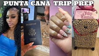 PUNTA CANA TRIP PREP 🌴| miracle knots + nail appt + new luggage + lash appt + packing & more