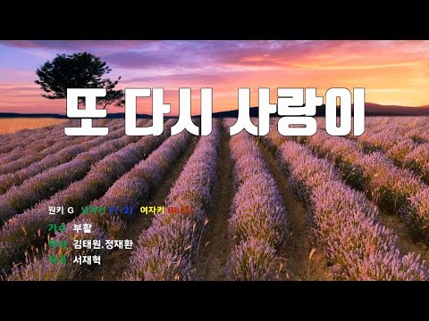 [은성 반주기] 또다시사랑이 - 부활