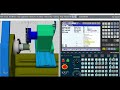 CNC Simulator – Boring and Turning Operation in Mitsubishi Compatible Lathe Machining Simulation