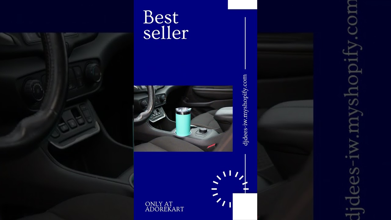 DRINCO®  20oz Insulated Tumbler w/Spill Proof Lid, 2 Straws(Teal)