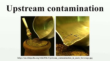 Upstream contamination
