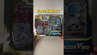 Glaceon V star Special Collection box opening
