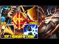 Wild Rift China Top 1 Rengar - This Chinese Rengar Trick Ends Games Too Fast