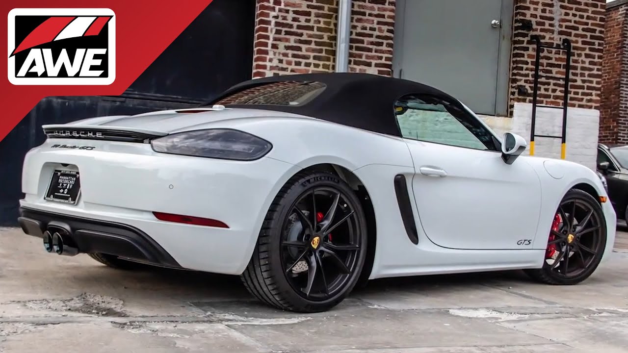 porsche boxster #AWEintheWild: Porsche 718 Boxster/Cayman | Track Edition Exhaust