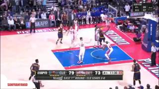 Detroit Pistons vs Cleveland Cavaliers - Full Game Highlights | Game 3 | April 22, 2016 | NBA HD