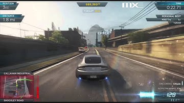 Need for Speed Most Wanted (2012) - Aston Martin V12 Vantage Sprint Race (Pumping Iron) HD [NFS01]