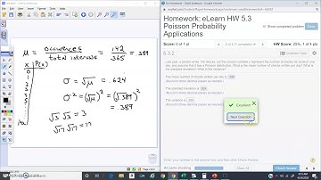 Probability CH 5.3 vid2 Poisson Probability Distribution "Hurricanes"