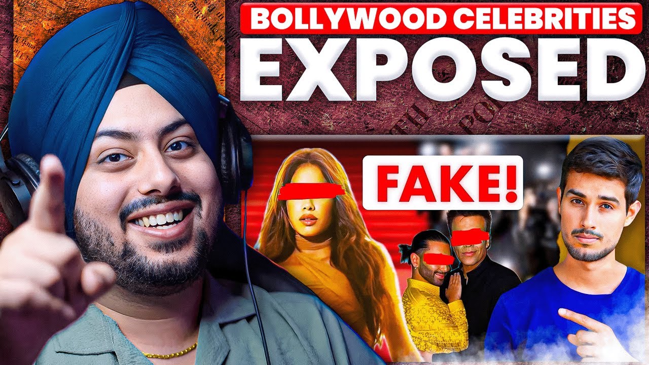 Reaction on The FAKE Life of Bollywood Celebrities | Paparazzi Culture | Dhruv Rathee
