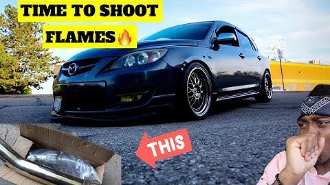 CATLESS DOWNPIPE INSTALL on the MAZDASPEED3!! (TIME TO MAKE POWER🔥)