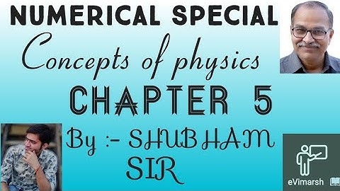 Lecture 21: Concepts of Physics by HC Verma(Part 1):C 5: Newton