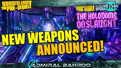 Borderlands The Pre-Sequel: New Holodome Weapons Announced!