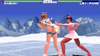 PS1 - Dead or Alive - Kasumi Playthrough   Costumes [4K:50FPS]