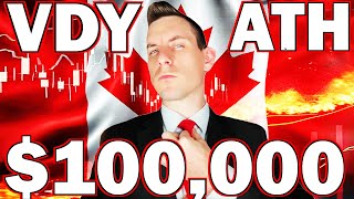 Investing 100k In VDY Canadian Monthly Paying Dividend Stock ETF