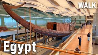Grand Egyptian Museum Walking Tour 2026 | 4K Cairo Walk