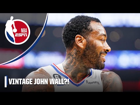 Glimpses of vintage john wall for the clippers?! | that's od