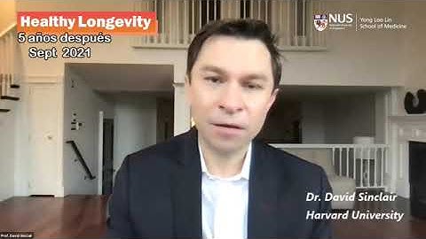 Videoclip on reversing aging w/ David Sinclair (2016 - 2021) con S/T en Español